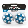 Rayovac Size 675 Hearing Aid Batteries (12 Pack), 675 Batteries